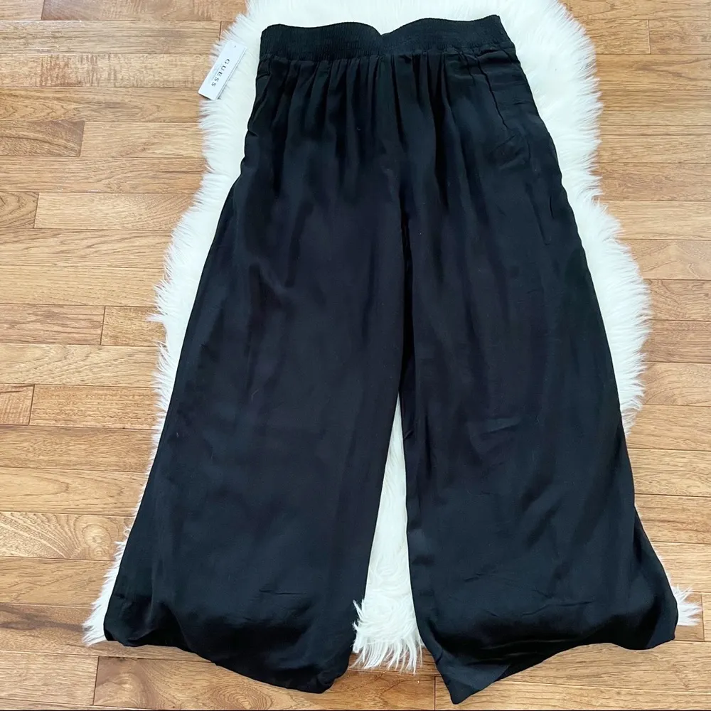 GUESS Black Wide leg Pants Size 4 - Image 3