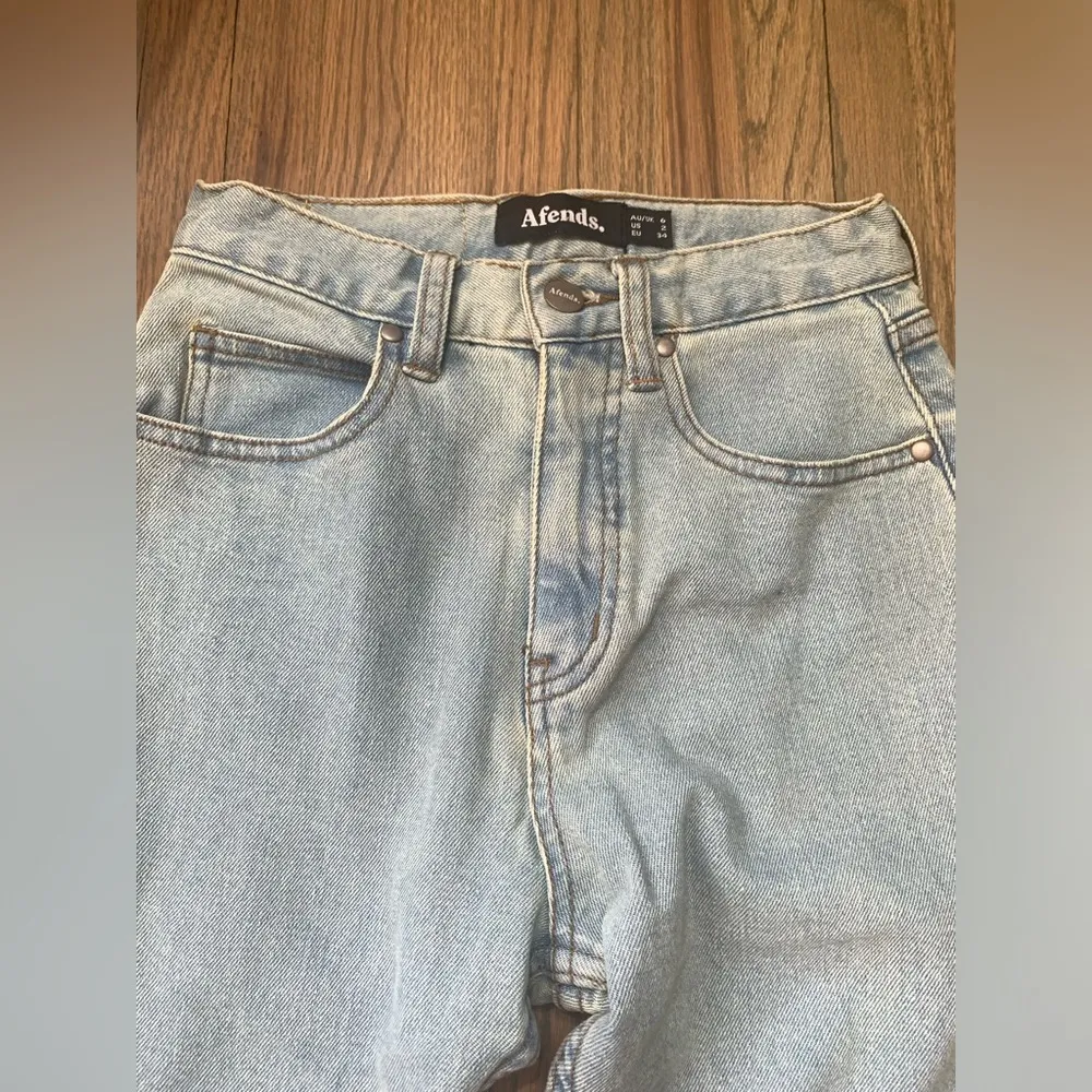 Afends jeans 2 vintage style Blue - Image 4