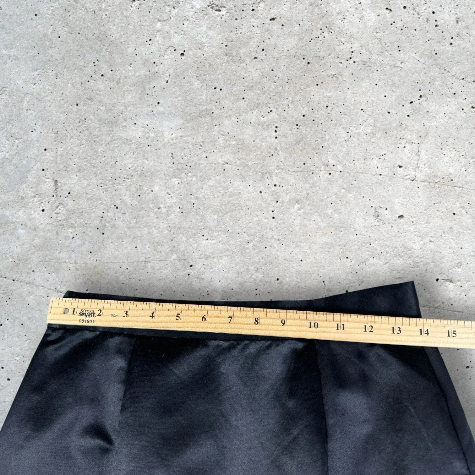 Kate Spade‎ Black Satin Pencil Skirt Spring Island NWT Sz 8 $275 - Image 4