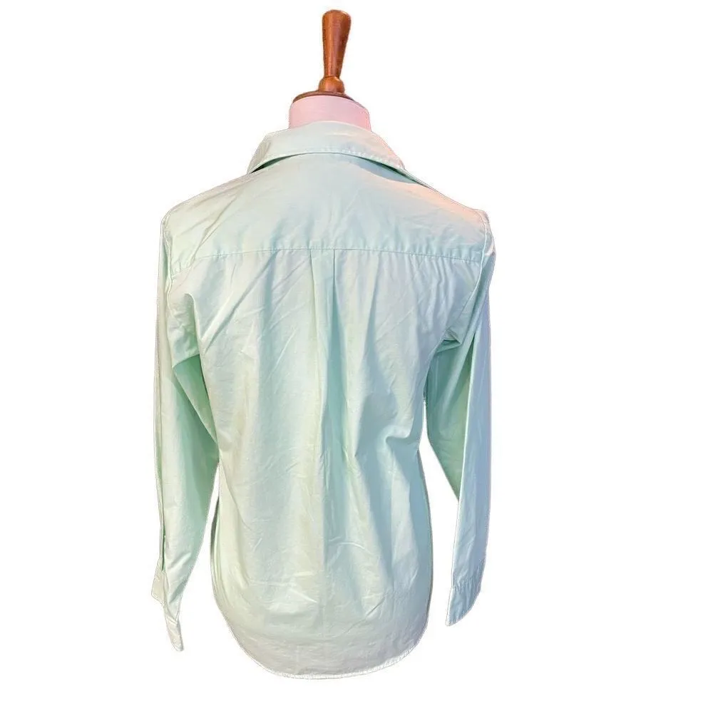George Light Mint Green Button Down Shirt XXL Runs small more like Large - Image 2