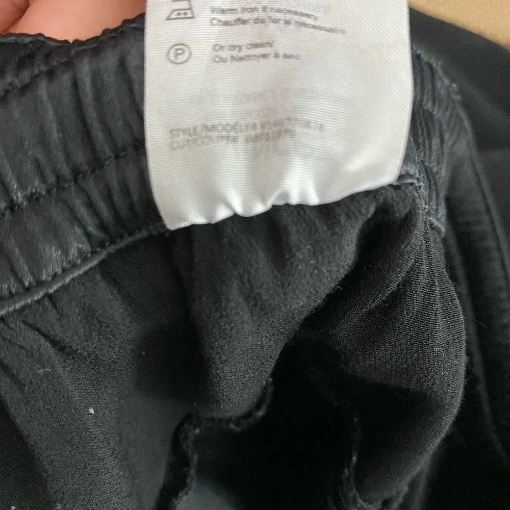 Vince  Lace Up Silky‎ Drawstring Shorts Black - Image 12