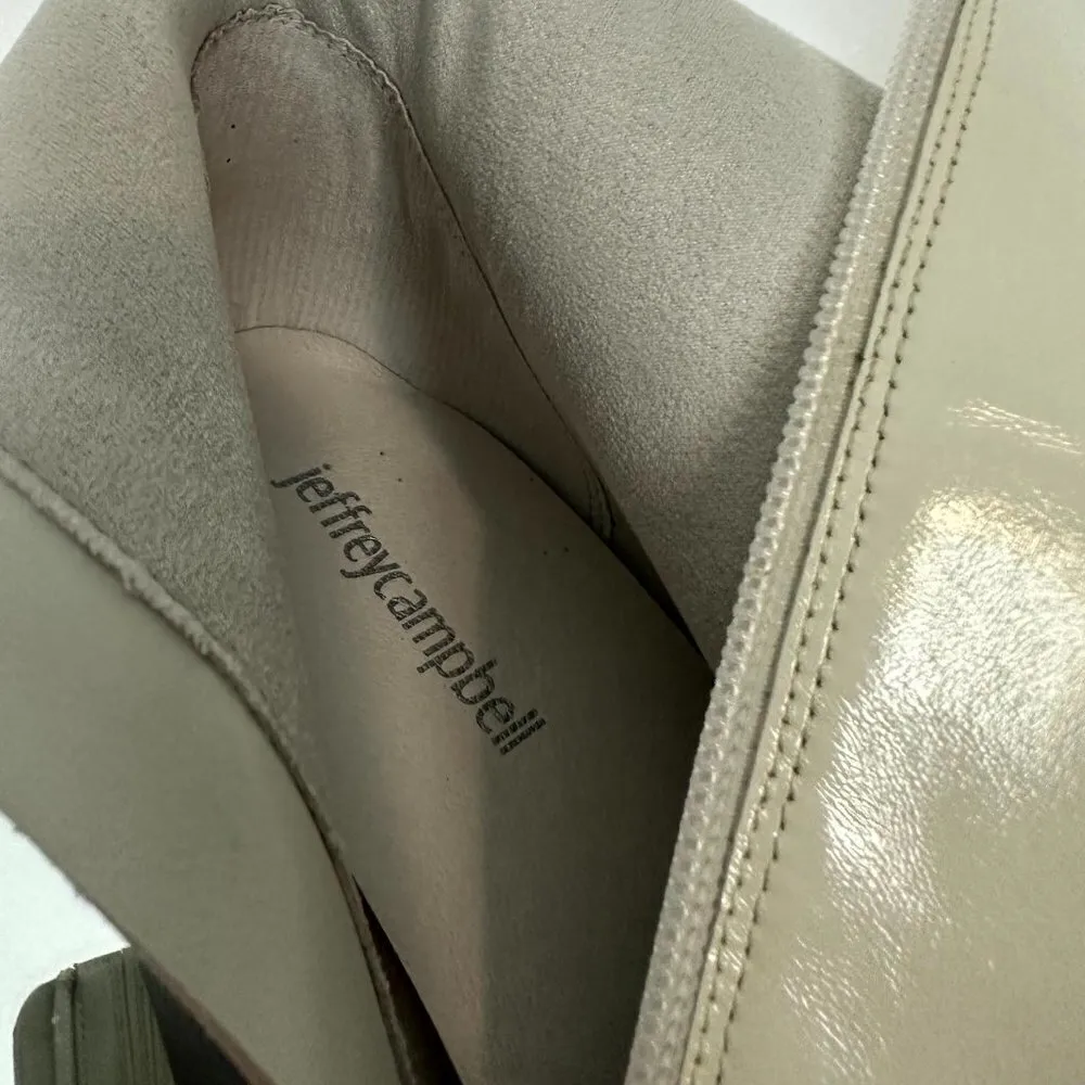 JEFFREY CAMPBELL Geist Square Toe Boot in Ice Size Size US 9 - Image 10