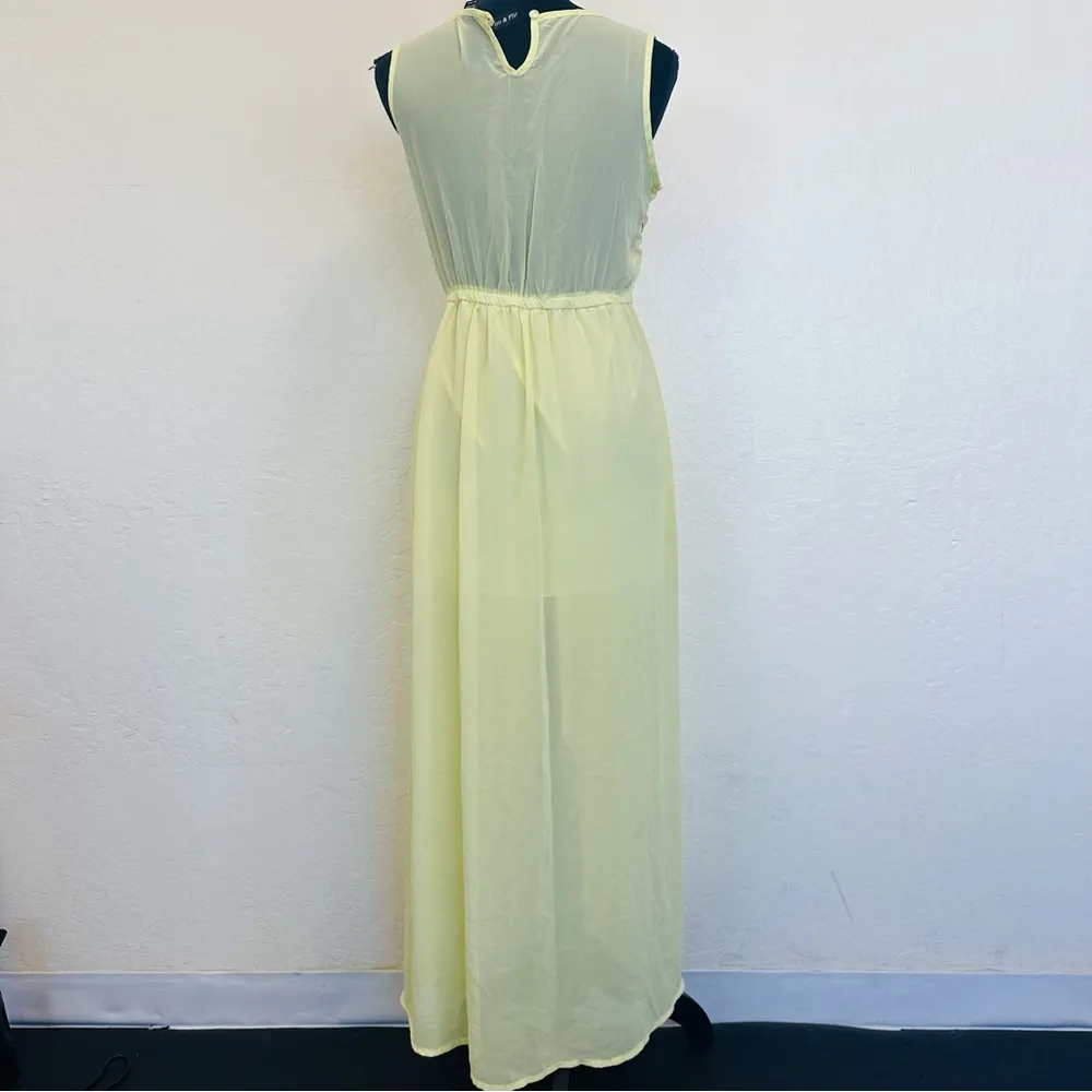 Fun & flirt yellow maxi dress - Image 5