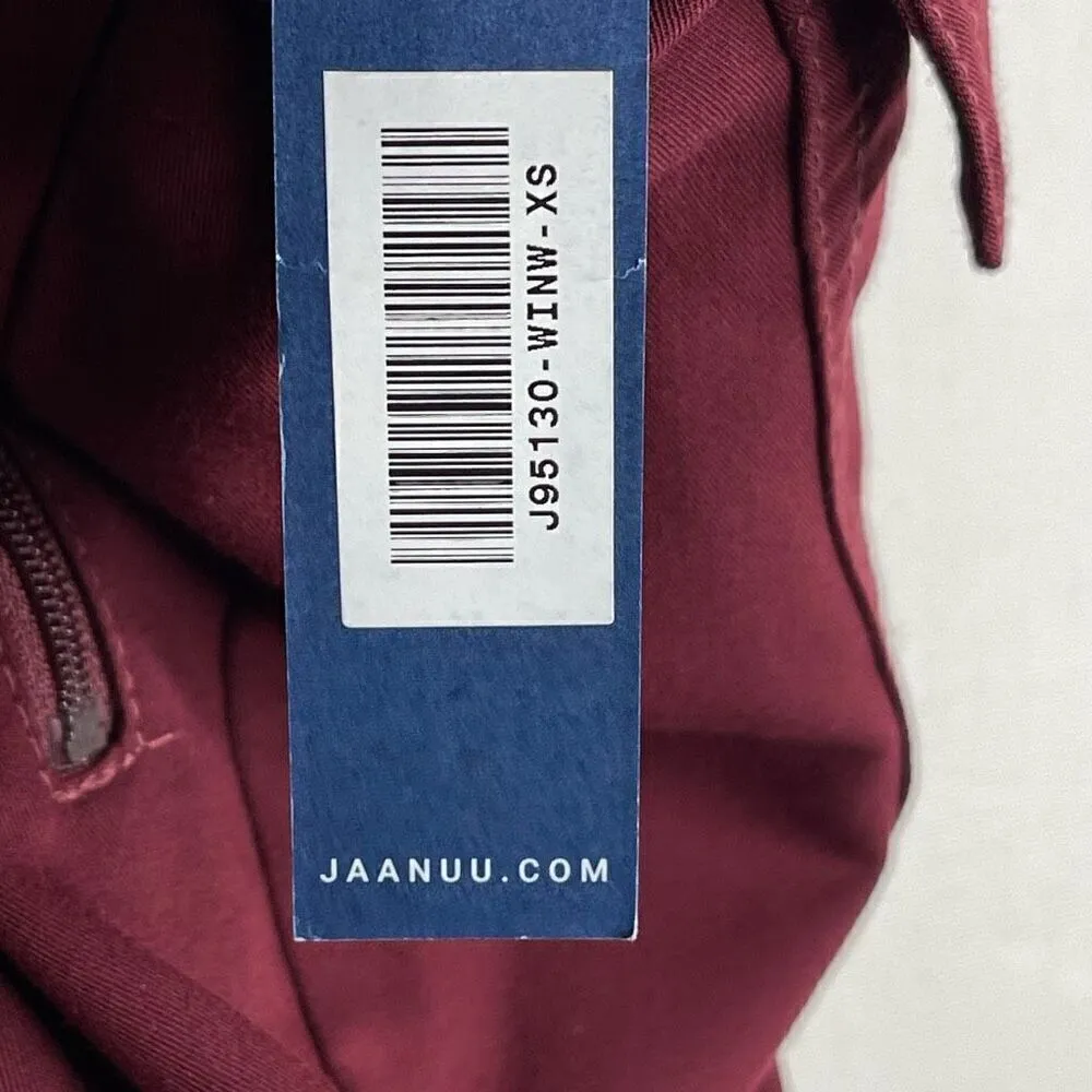 NWT Jaanuu Essential Jogger Pants (Wine) -  XS - Image 4
