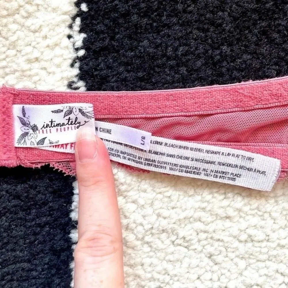 Free People Mauve Galloon Halter Bralette - Image 3