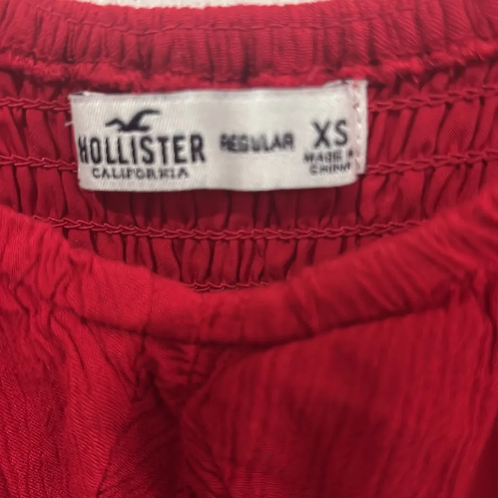 Hollister Red  romper dress xs - Image 3