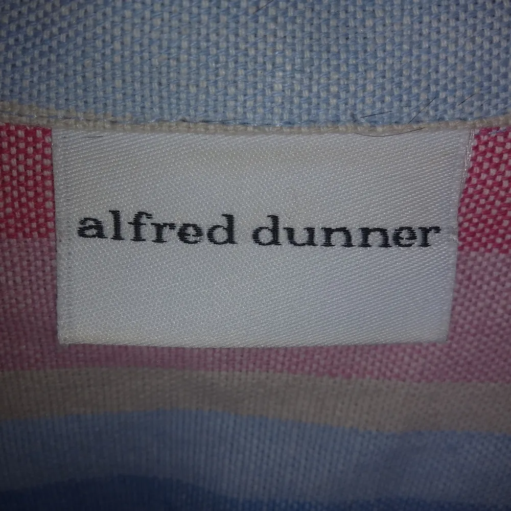 Alfred Dunner L Linen Hombre Rainbow Shacket Top Pink Size L - Image 3