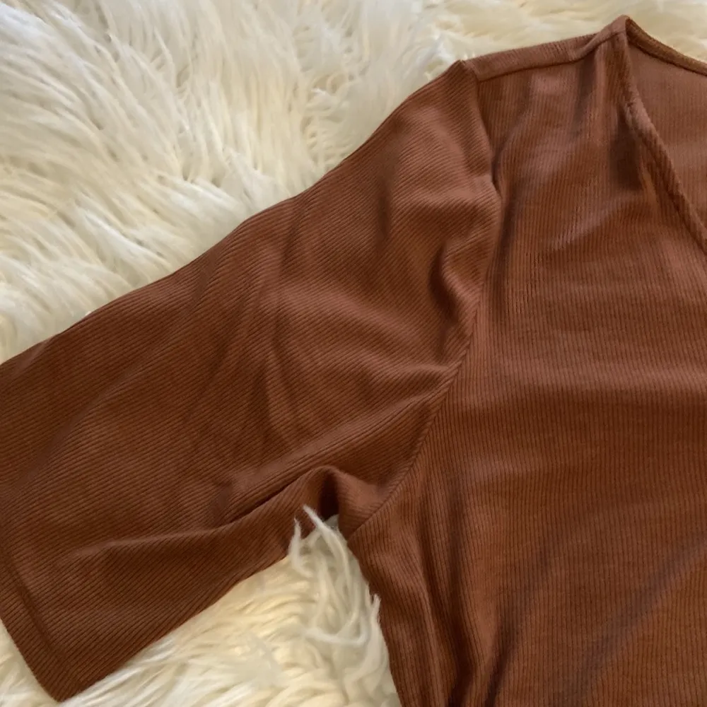 DAILY RITUAL BODY SHAPE DRESS SIZE XL BRAND NEW COLOR BROWN VERY SOFT - Image 15