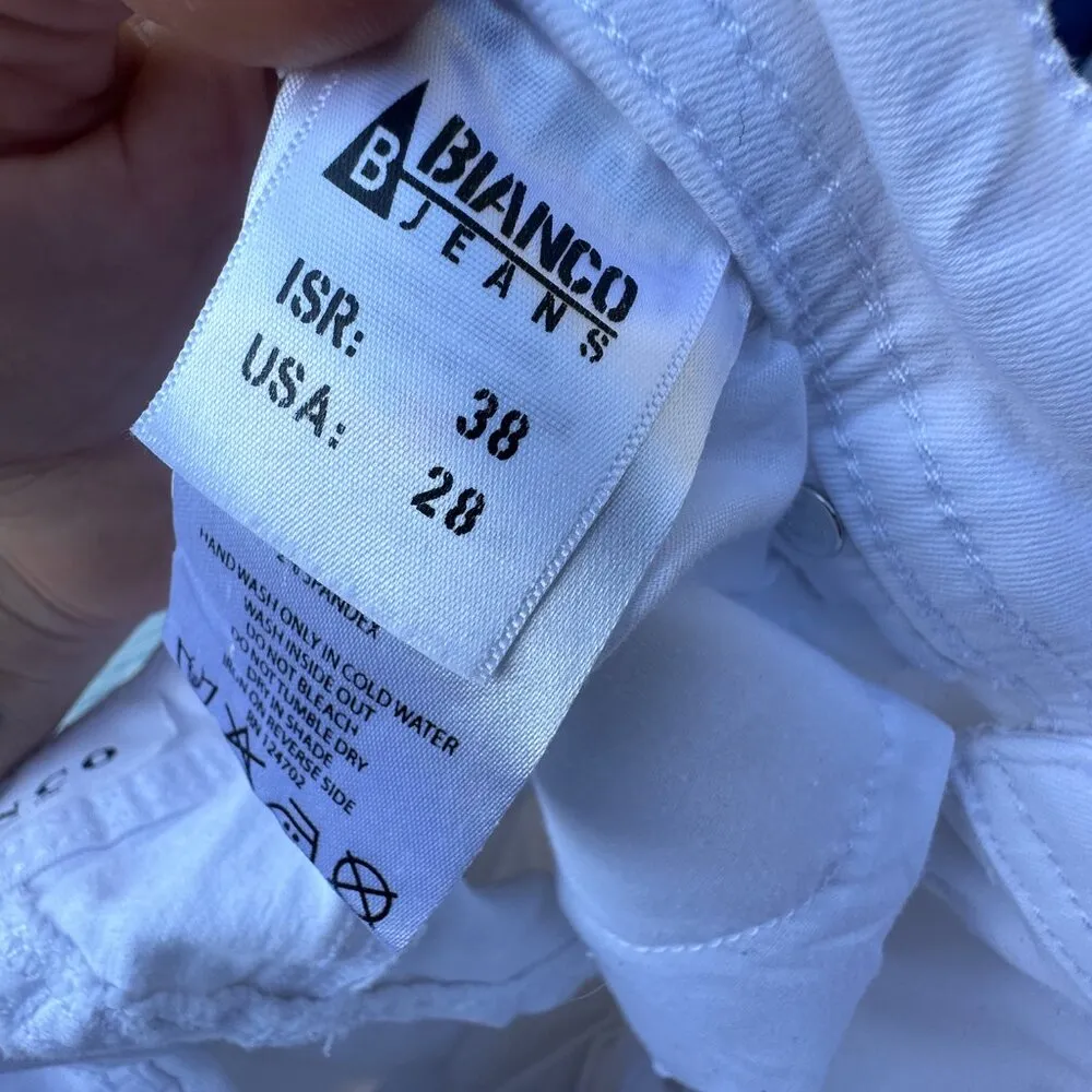 Size 28 Bianco White Jeans - Image 2