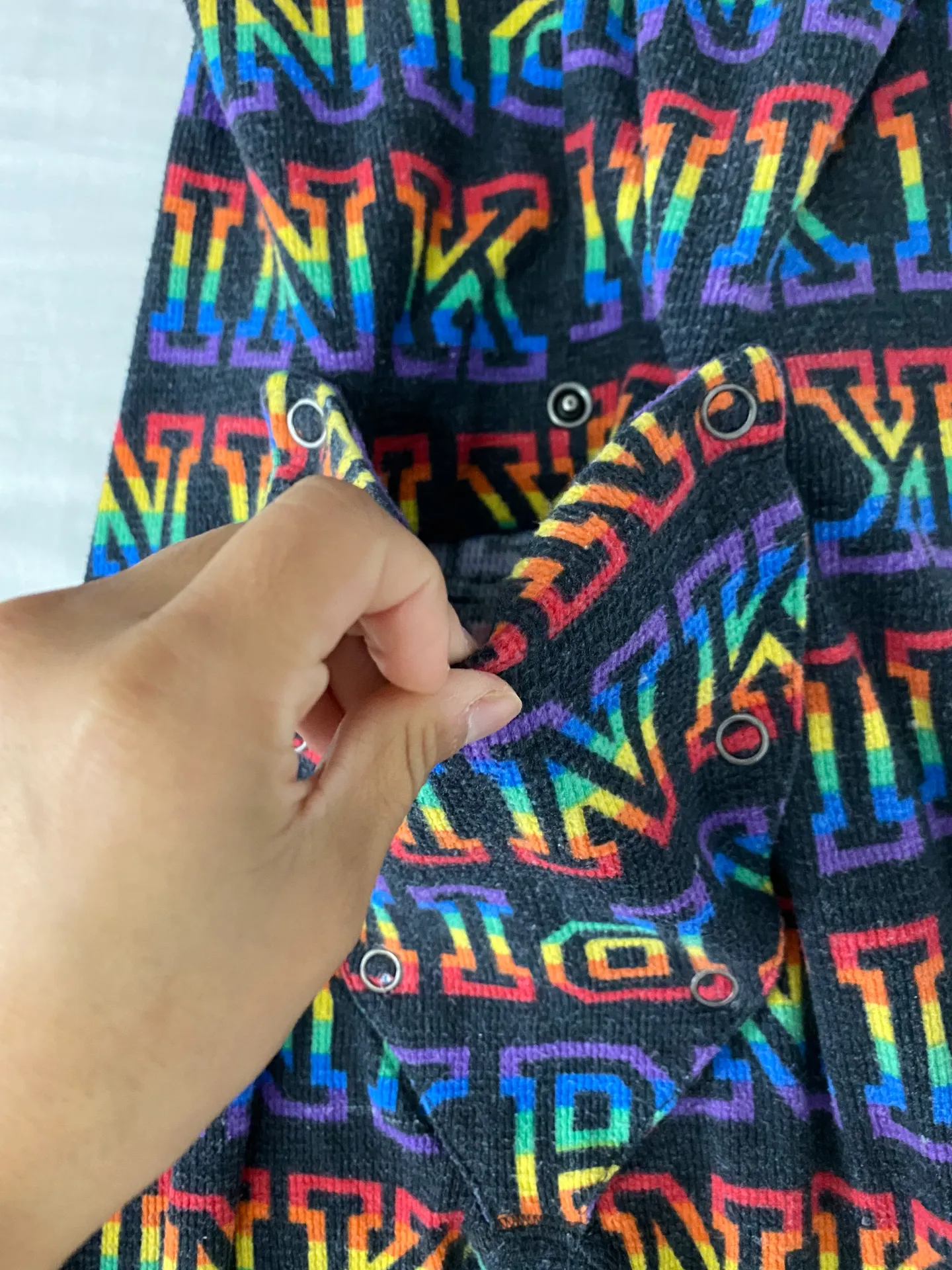 PINK Victoria’s Secret Onesie Button Up - Image 7