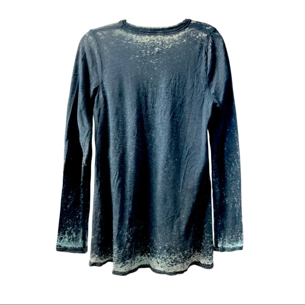 NWOT Revolve x Chaser Crew Neck Long Sleeve Burnout Tee - Image 5