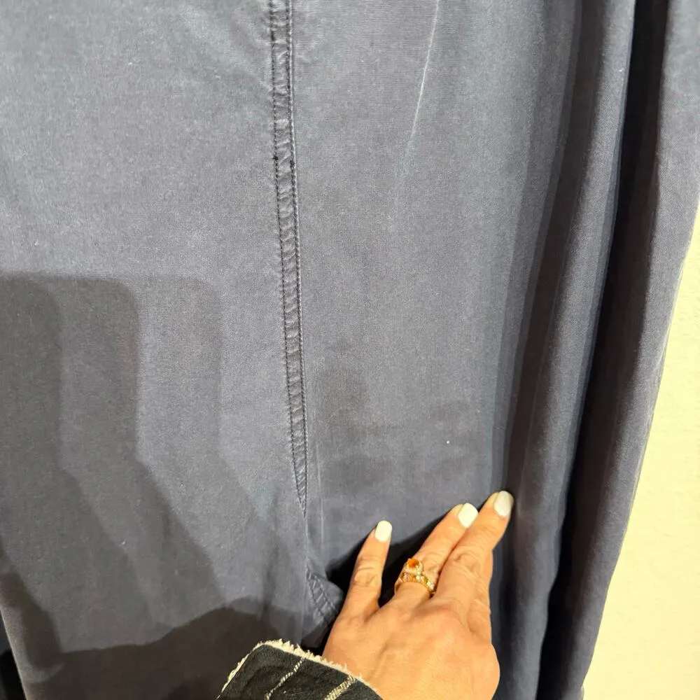 Thread & Supply Navy Jumpsuit Sz M Blue Size M - Image 4