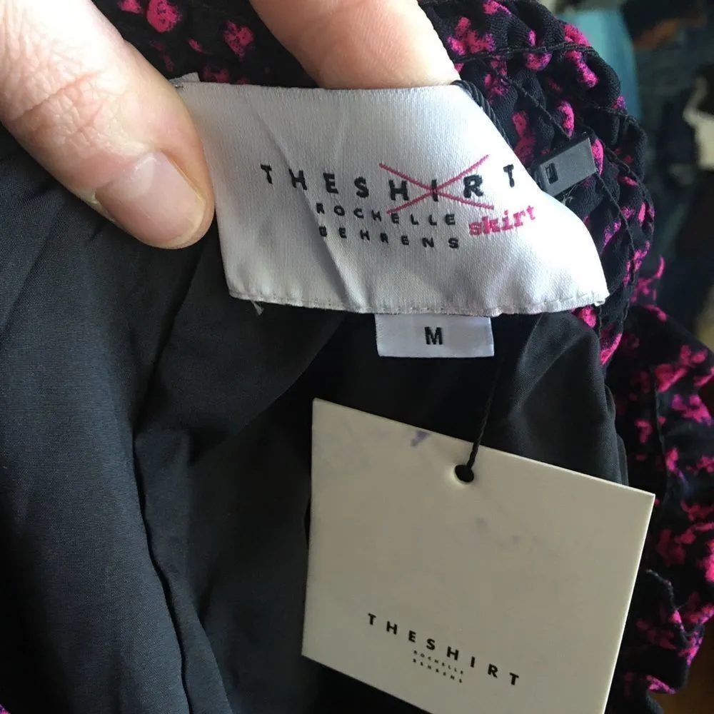 The Skirt Rochelle Behring ruffled S mini skirt Pink - Image 2