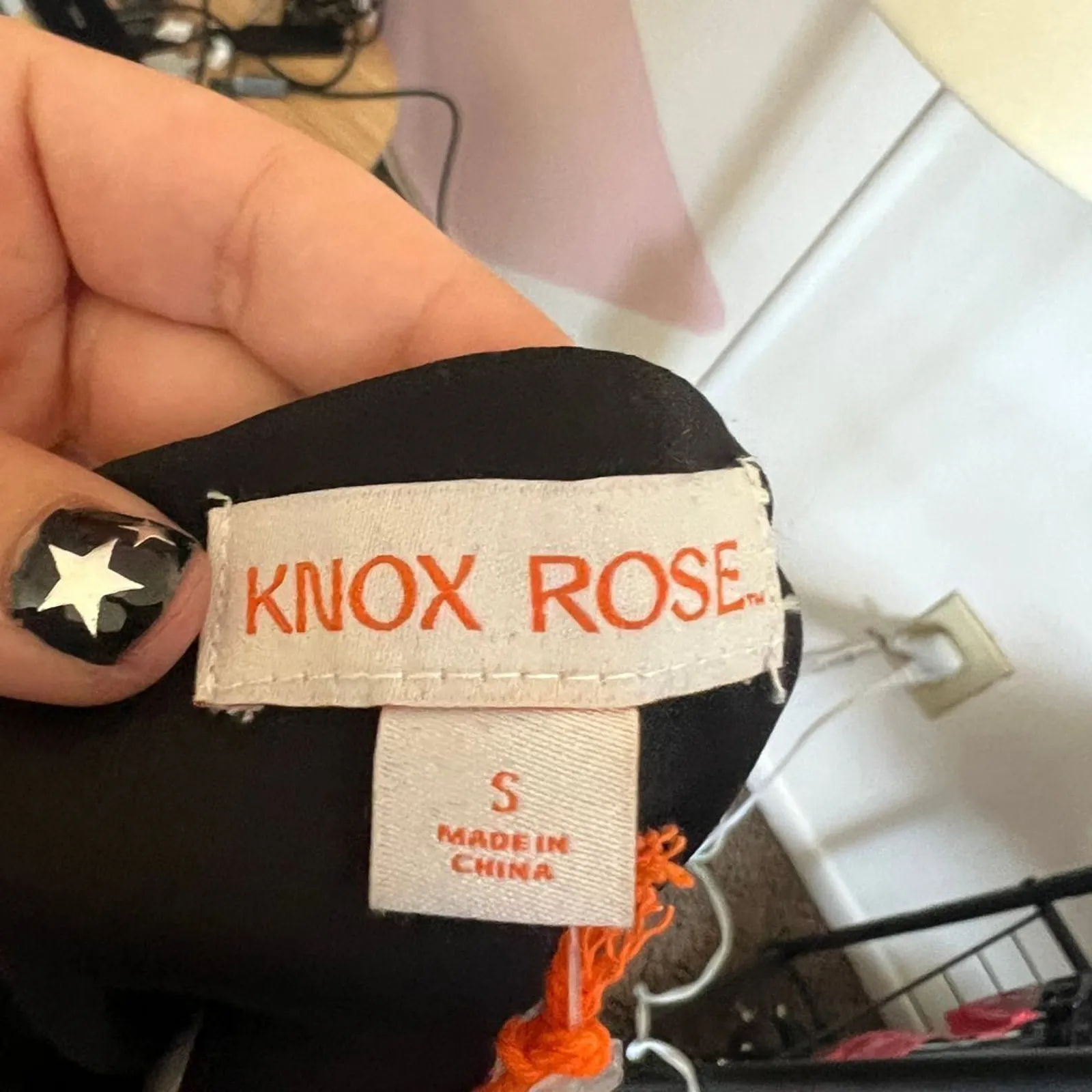 Black Velvet‎ Babydoll Top Y2K Goth Grunge Coquette Witchy 90s Small - Image 4