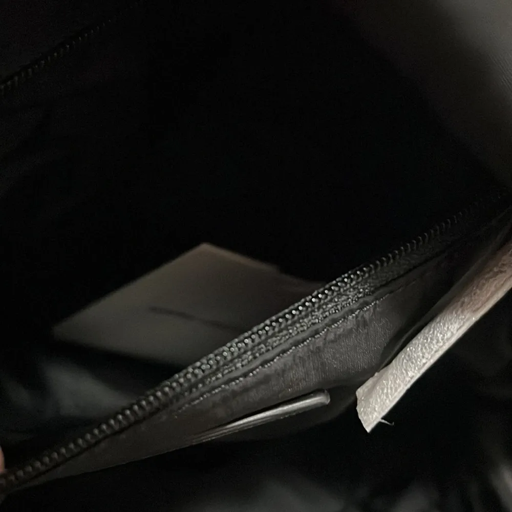 Quilted backpack black with gold hardware NWT Authentic - Image 15