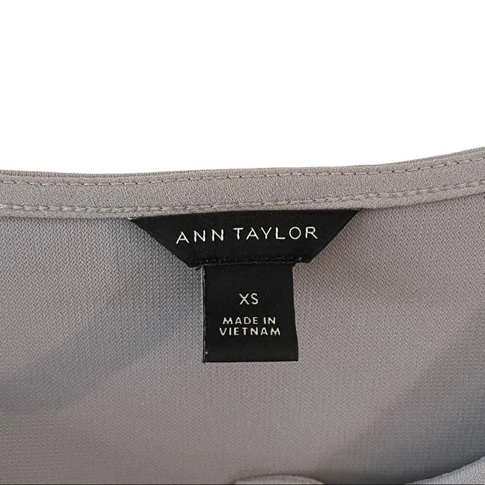 Ann Taylor Sleeveless Belted Blouse - Image 4