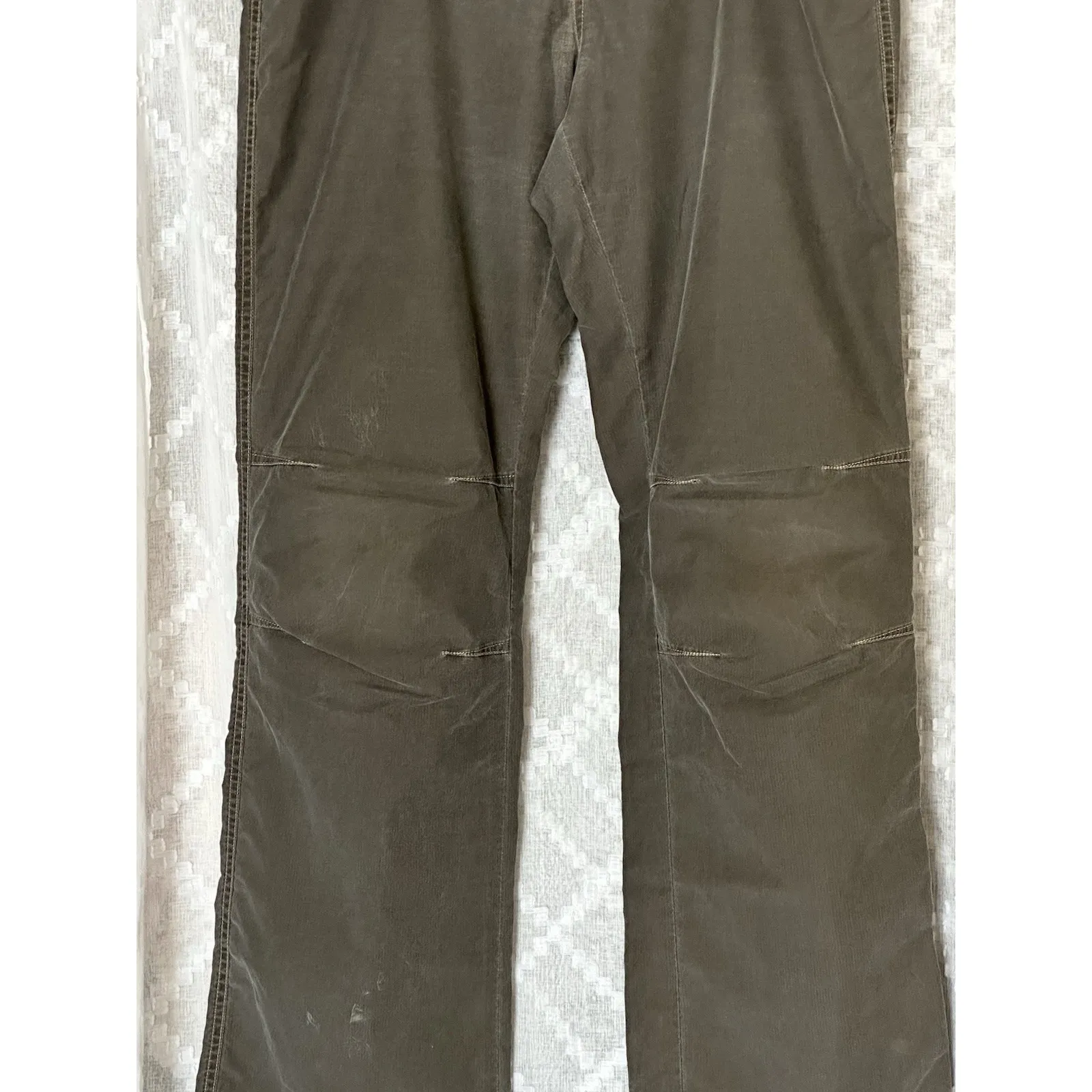 KUHL Dry Stretch Pants Womens 10 Brown Outdoor Hiking Casual Double Knee - Image 2