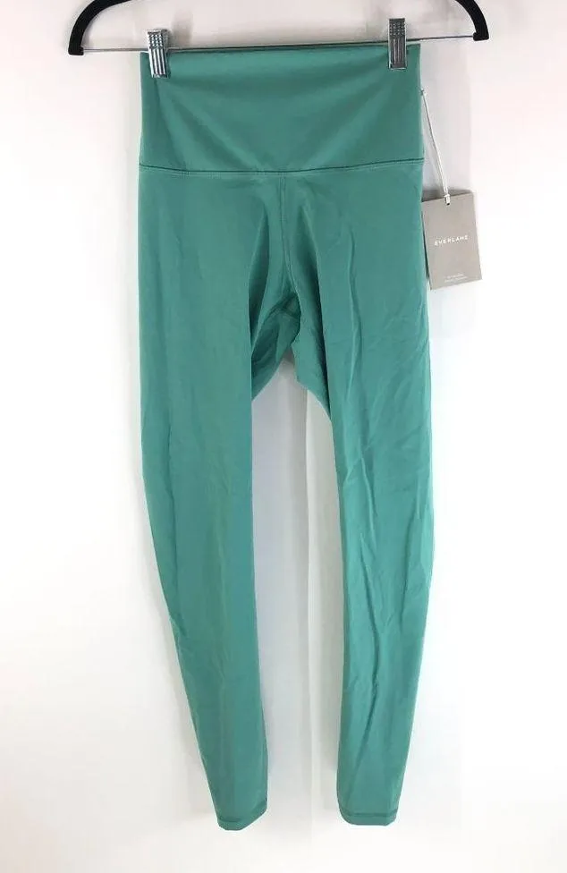 Everlane Womens The Perform 24/7 Legging Ankle Crop Dark Mint Green M - Image 3