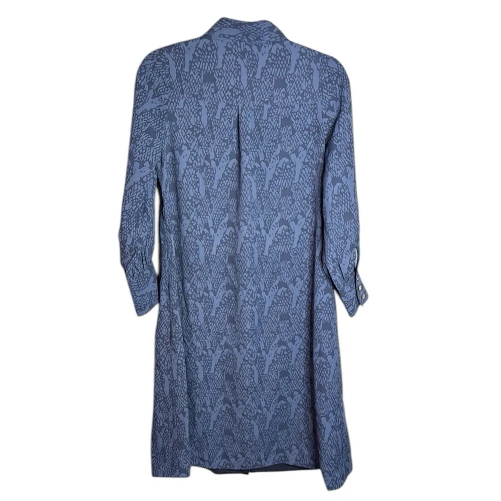 Soft Surroundings Irina Dress Night Shadow Blue no belt size PXS - Image 2