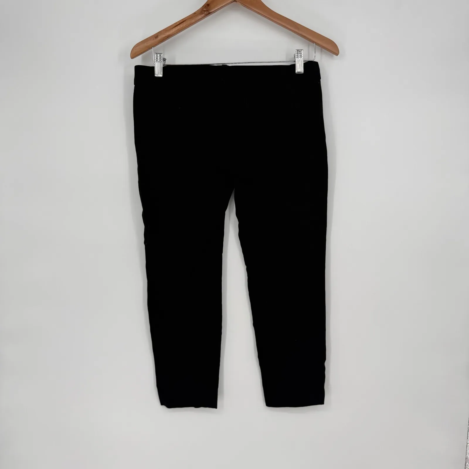 Banana Republic Sloan Pants Black Petite 8P Stretch Career Casual - Image 5