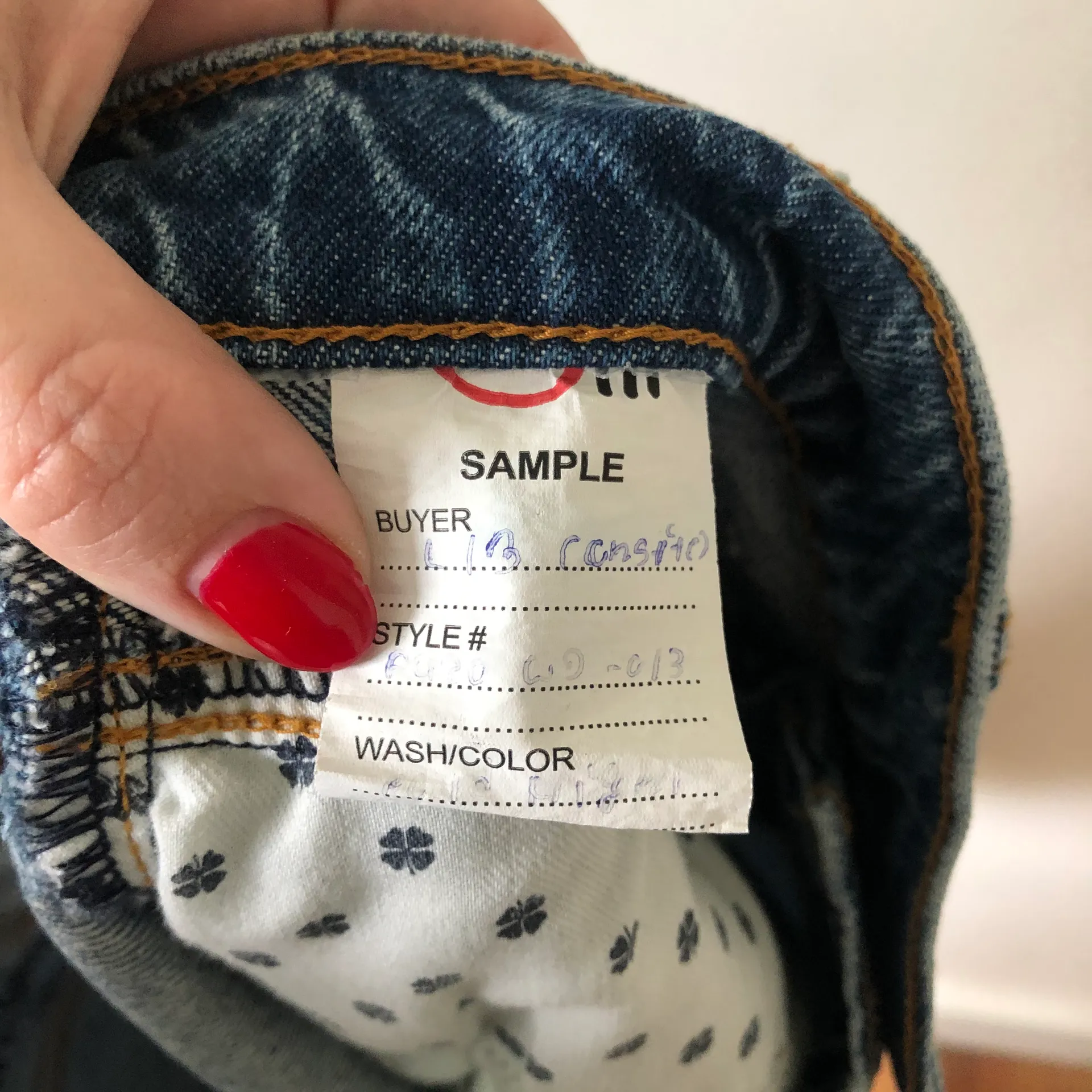 Denim Mid Rise Button Fly Mini Skirt - Image 4