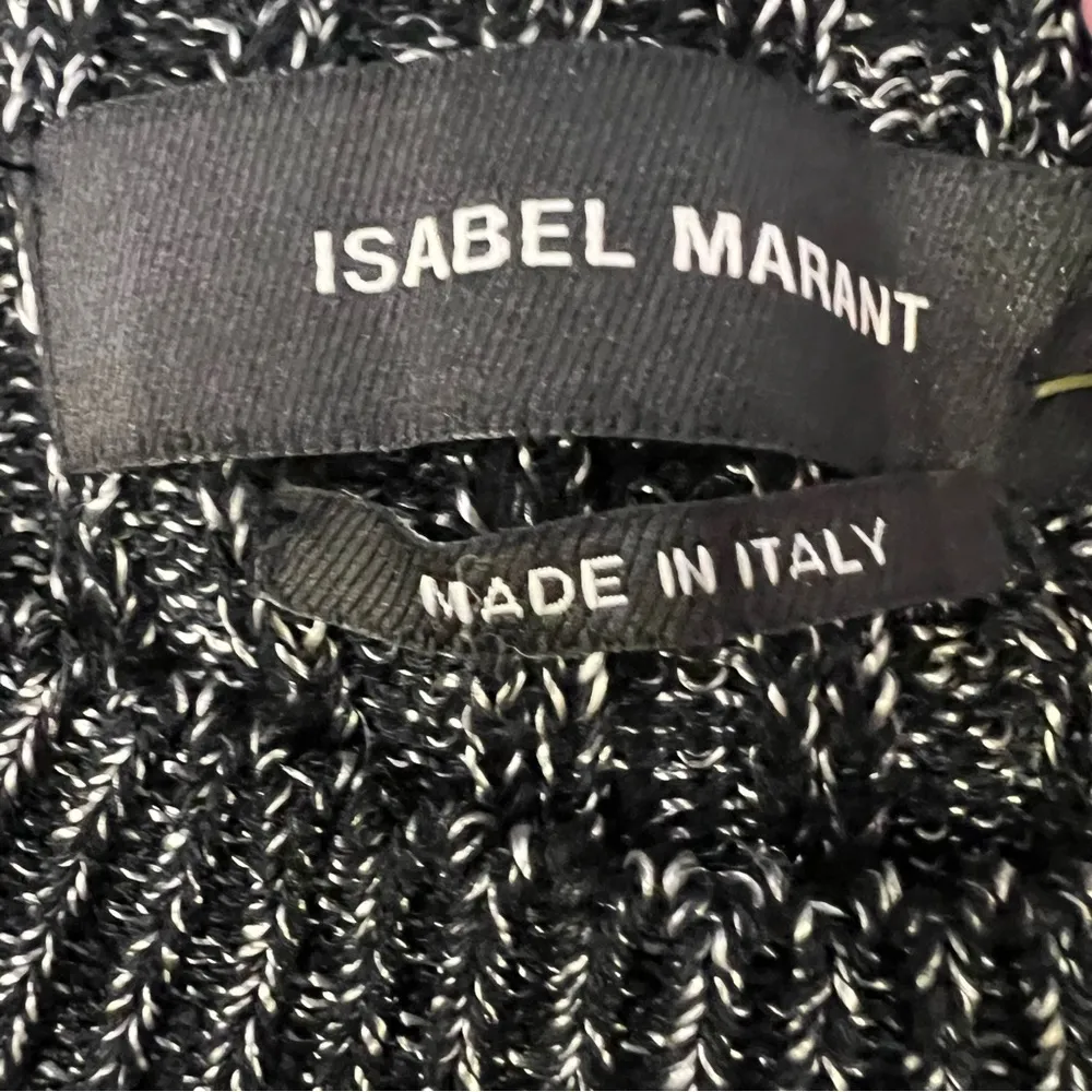 ISABEL MARANT Dakota FINE ribbed knit wool BLACK dress - Image 7