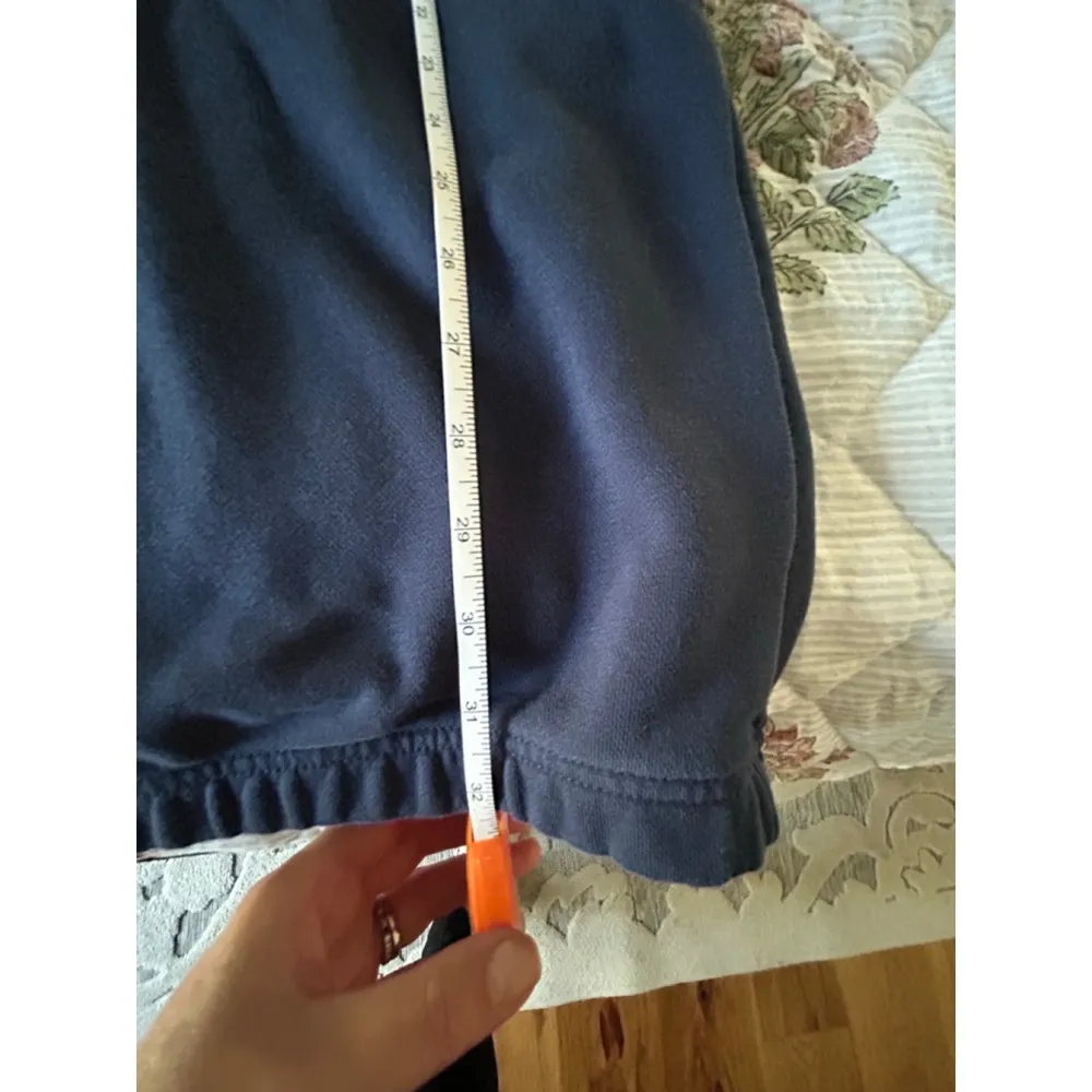 Women's Tommy Hilfiger Denim Navy Hoodie Long Sleeve Dress M Blue Size M - Image 7