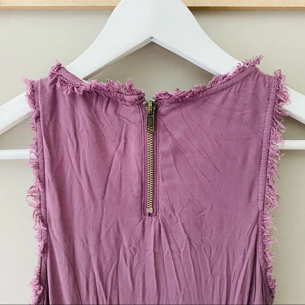Altar'd State A-Line Mini Dress Purple Sz XS - Image 6