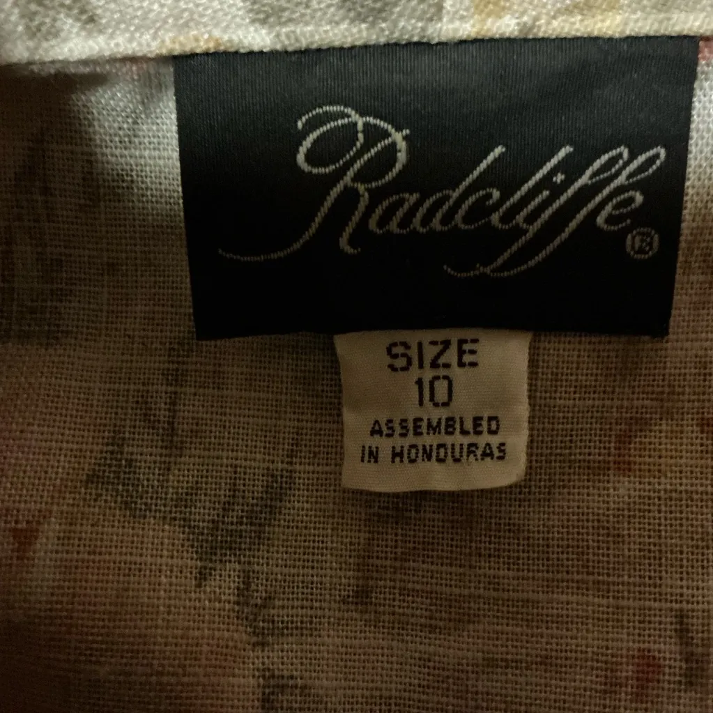 Vintage Cottagecore Floral Blazer Women’s Romantic Jacket Size 10 - Image 2