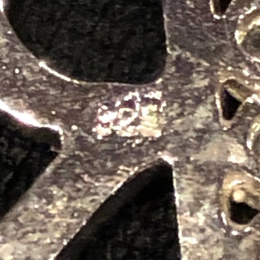 925 Silver ‘R’ Initial Pendant with Crystals - Image 6