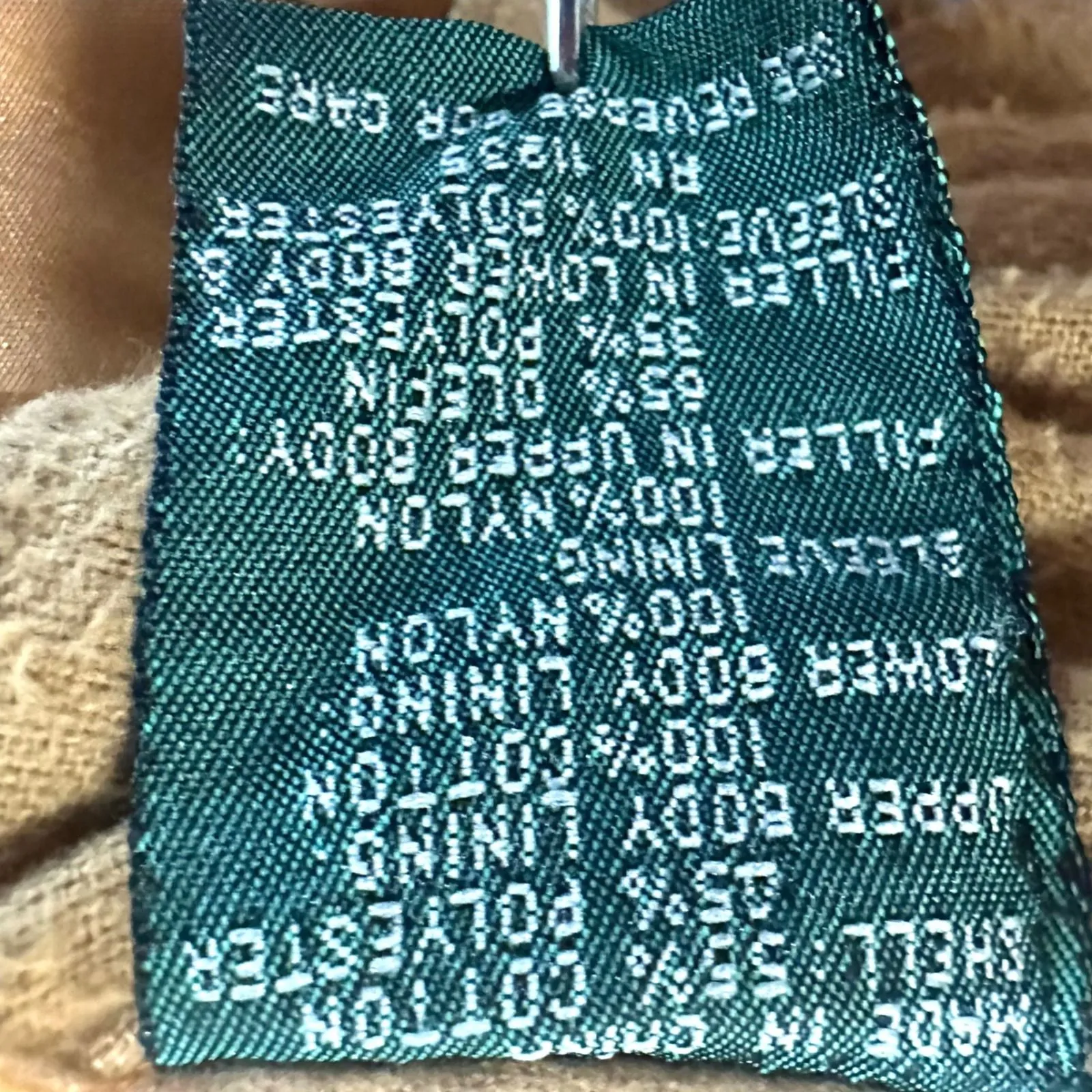 CABIN CREEK Vintage Green Corduroy Collar Barn Jacket Chore Coat Women's M - Image 10