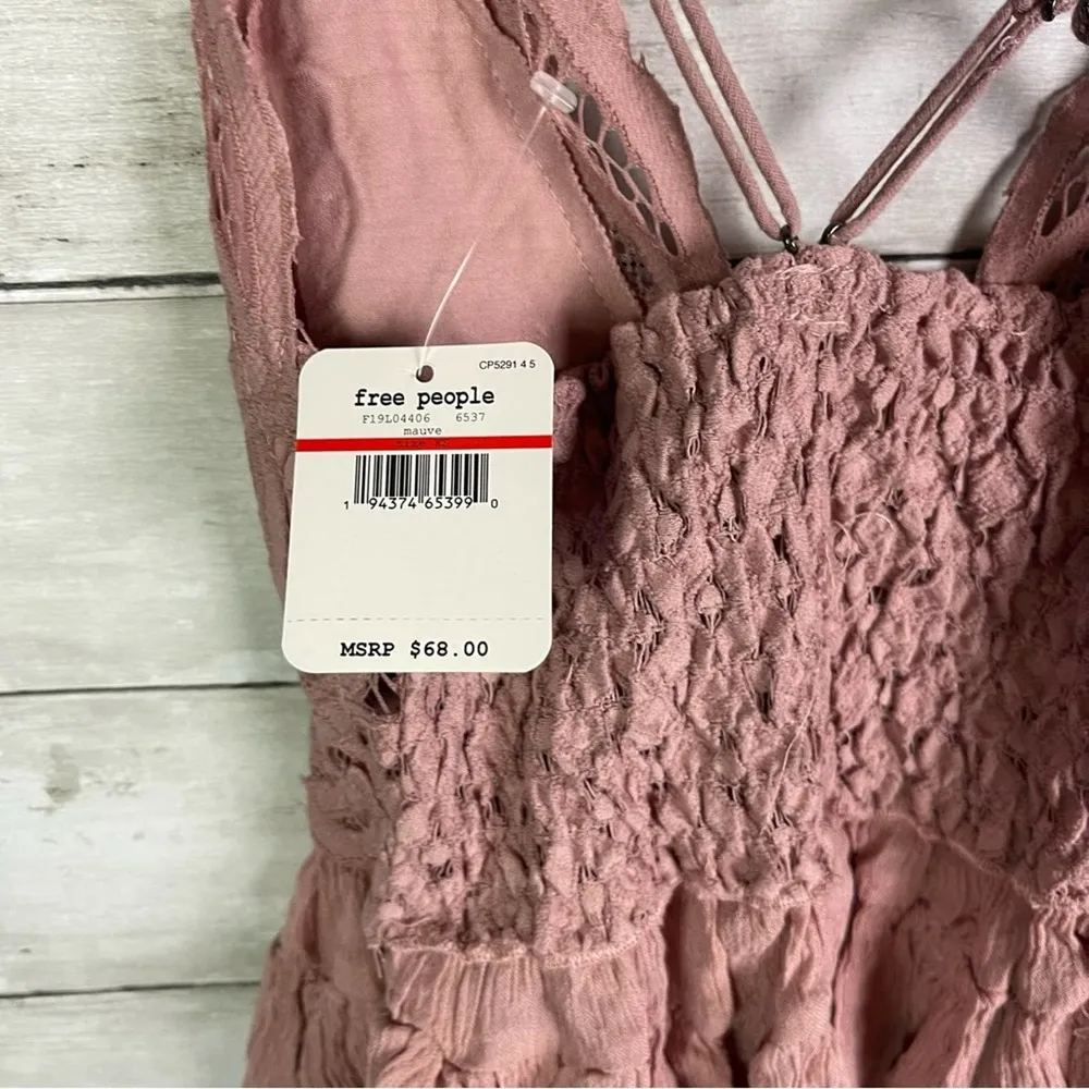 Free People Women’s Adella Camisole Mauve Size XS - Image 4
