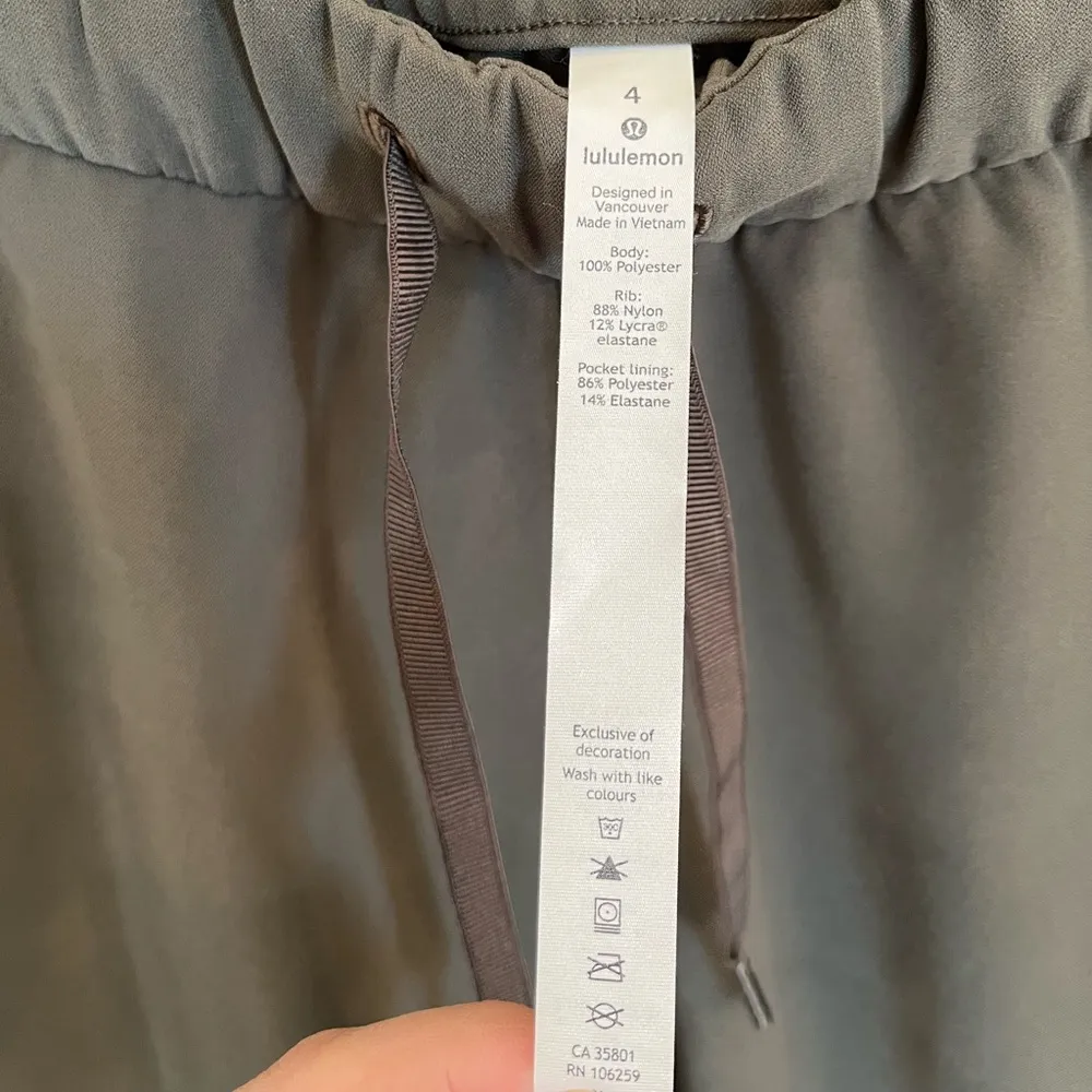 Lululemon Athletica On The Fly Jogger Dark Olive 4 - Image 5