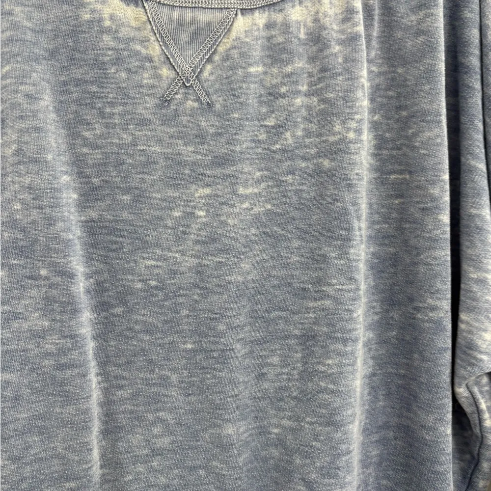 Michael stars worn in faded peeled 100% cotton lounge sweatshirt size small - Image 7