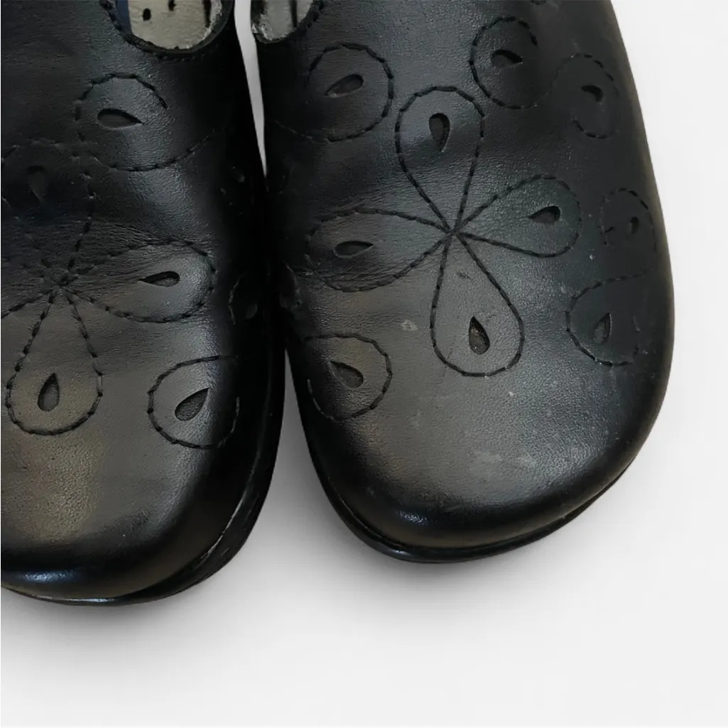 Klogs Brisbane Mary Jane Clogs Orthopedic Women’s US 6.5 Black - Image 4