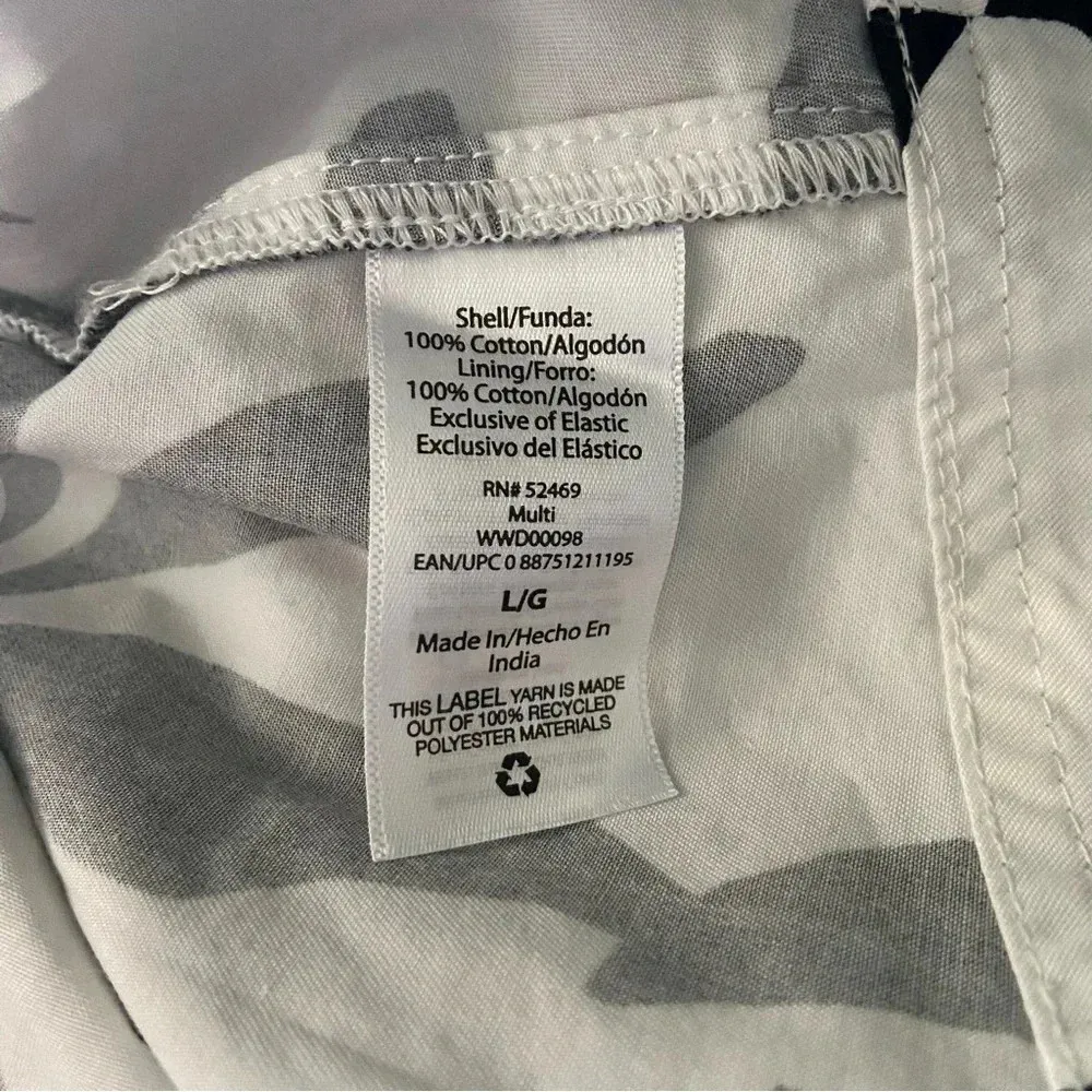 Free Assembly Strappy Tiered Cotton Dress Size Large NWT‎ Black - Image 7