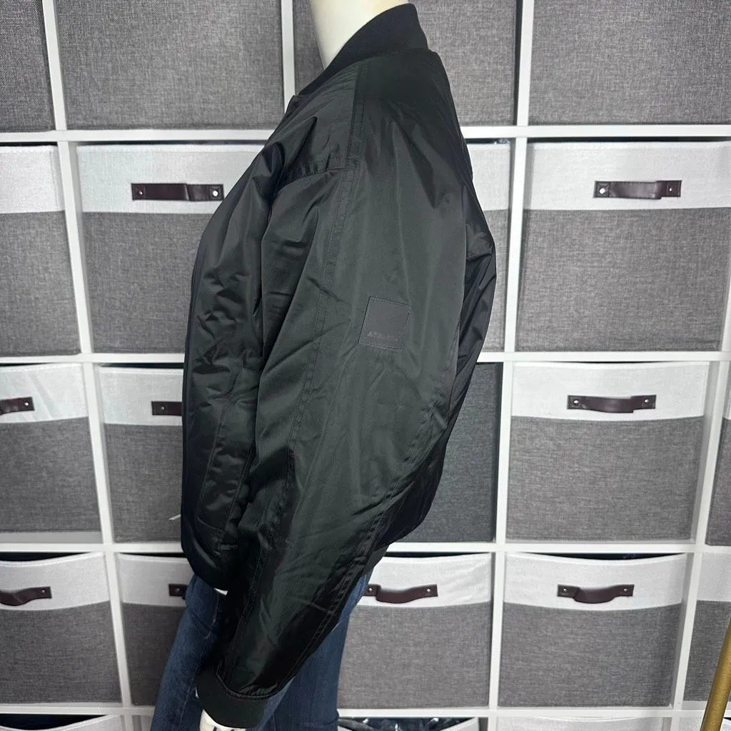 Athleta Sateen Bomber Jacket Size XS - Image 11