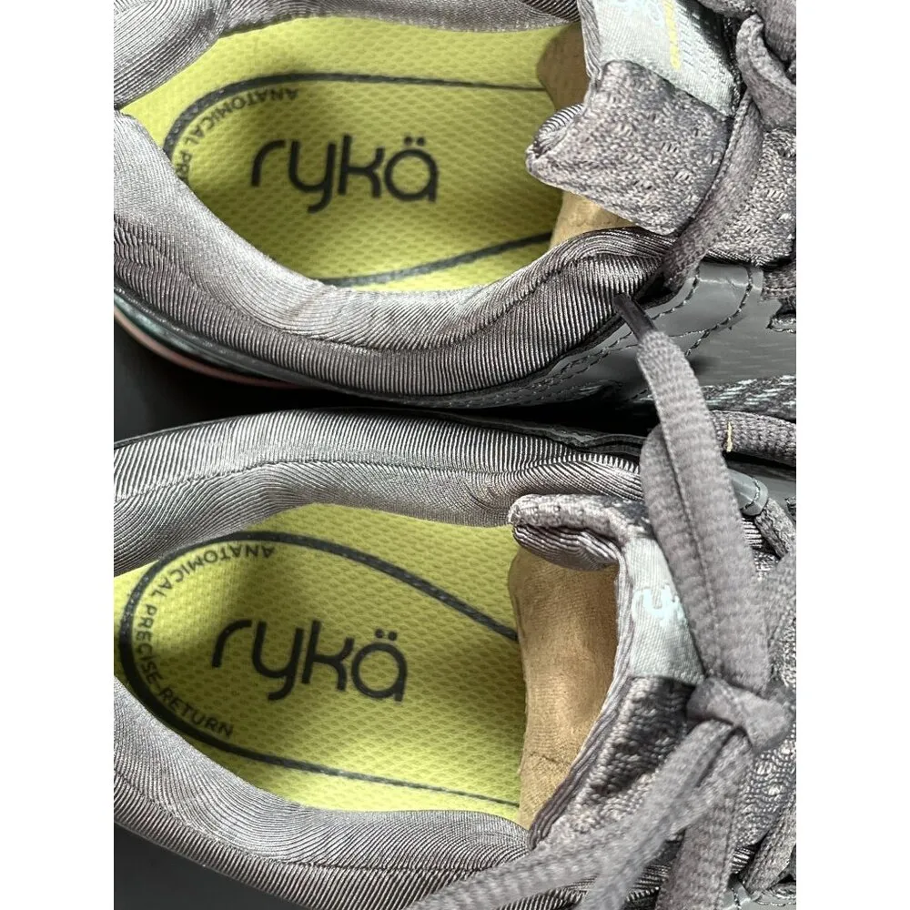 Ryka SKU 7793 Womens Grey and Teal Athletic training Shoes Size 9.5 - Image 6
