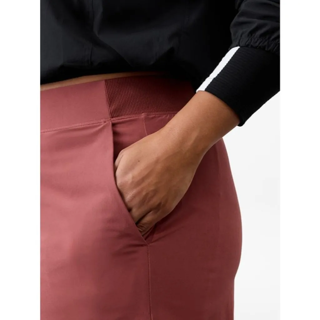 Athleta 10 Brooklyn 13 1/2 Short Red Rock Size 10 Regular Skort - Image 4