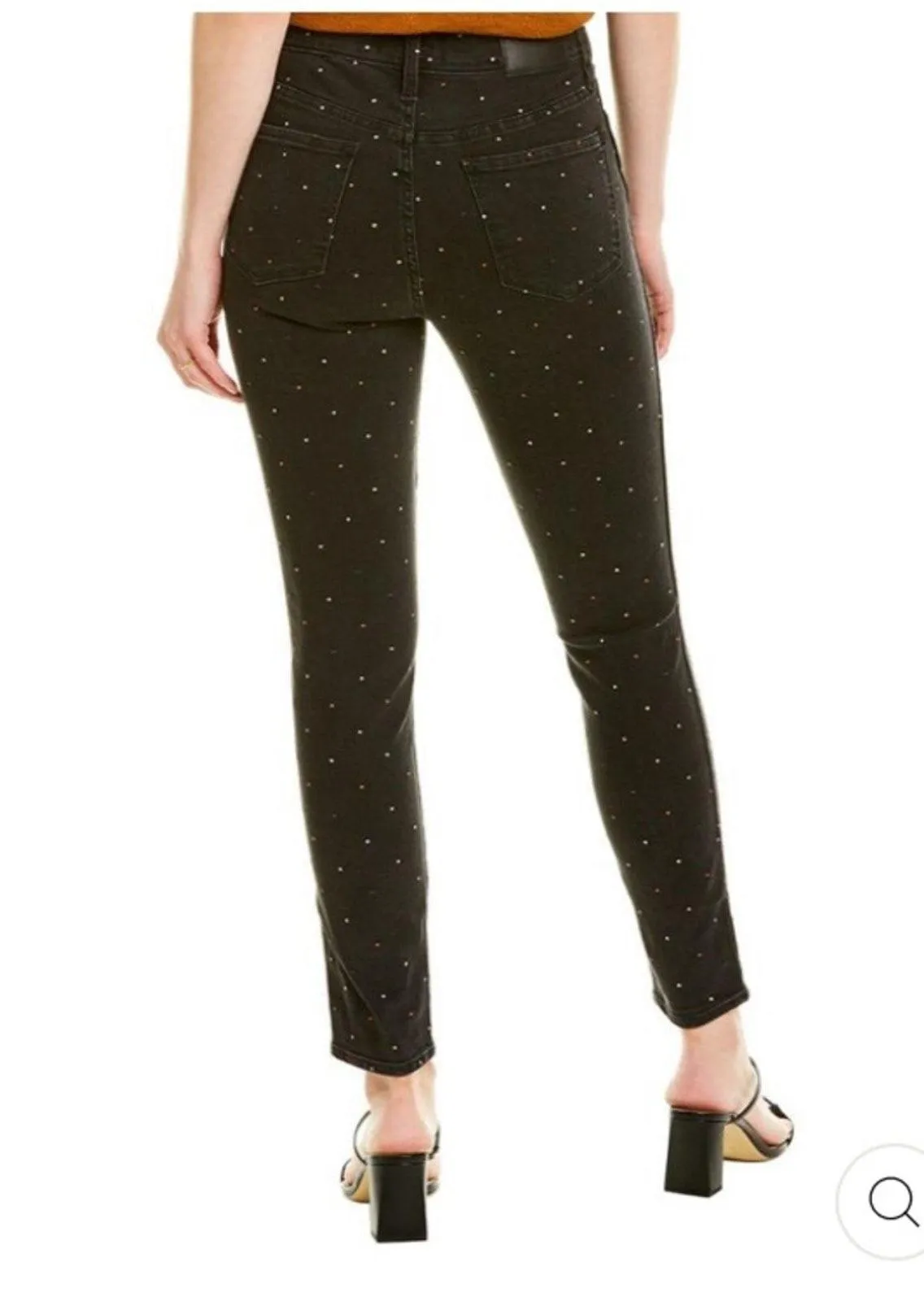 Madewell 10” high rise skinny dark jeans 24 - Image 4