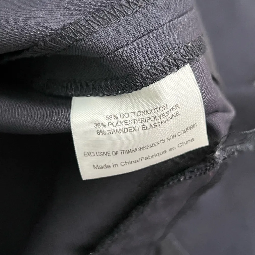 Tory Burch 'Callie' Seamed Cropped Pants | Navy Blue/Gold | 6 - Image 8