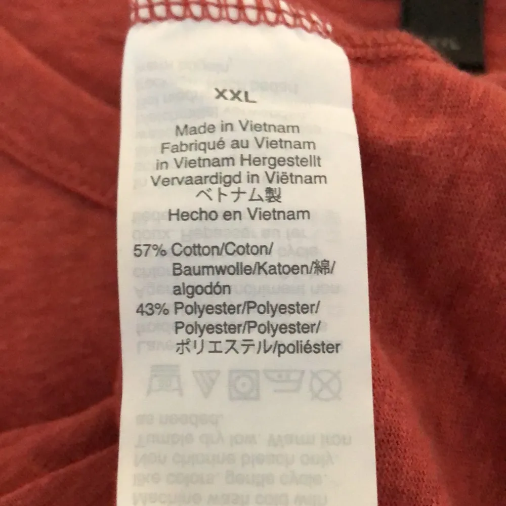 JCREW•Brick Red Split/Tie Back Tshirt - Image 5