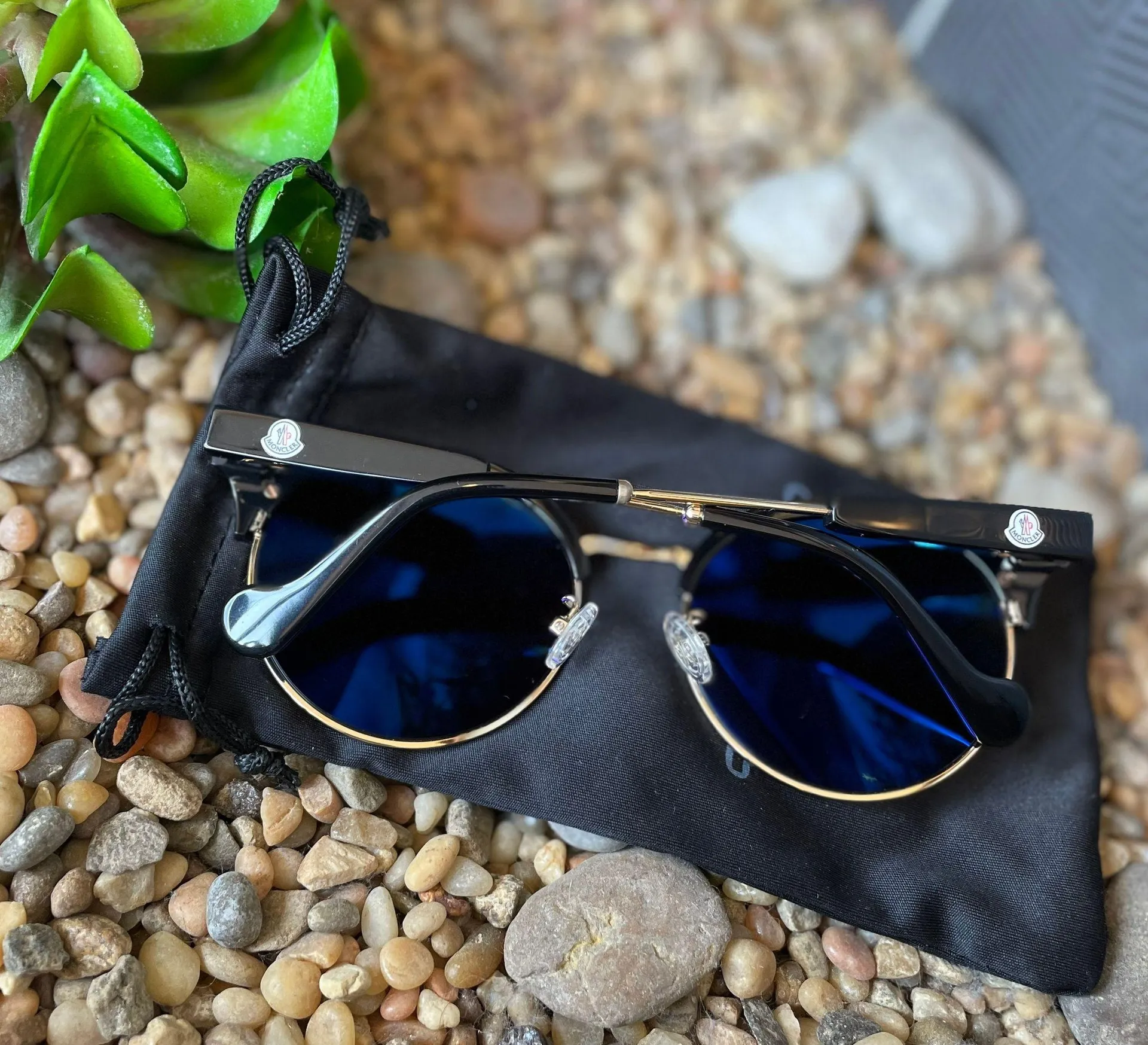 Round Browline Sunglasses. - Image 4