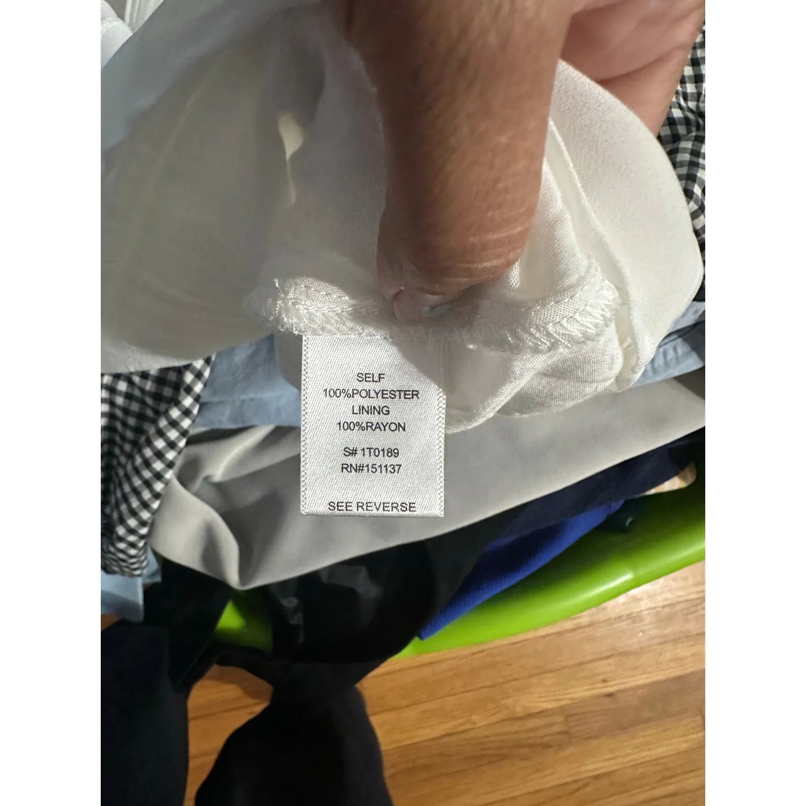 Isla Maude White Ruffled Tiered Blouse Size L - Image 7