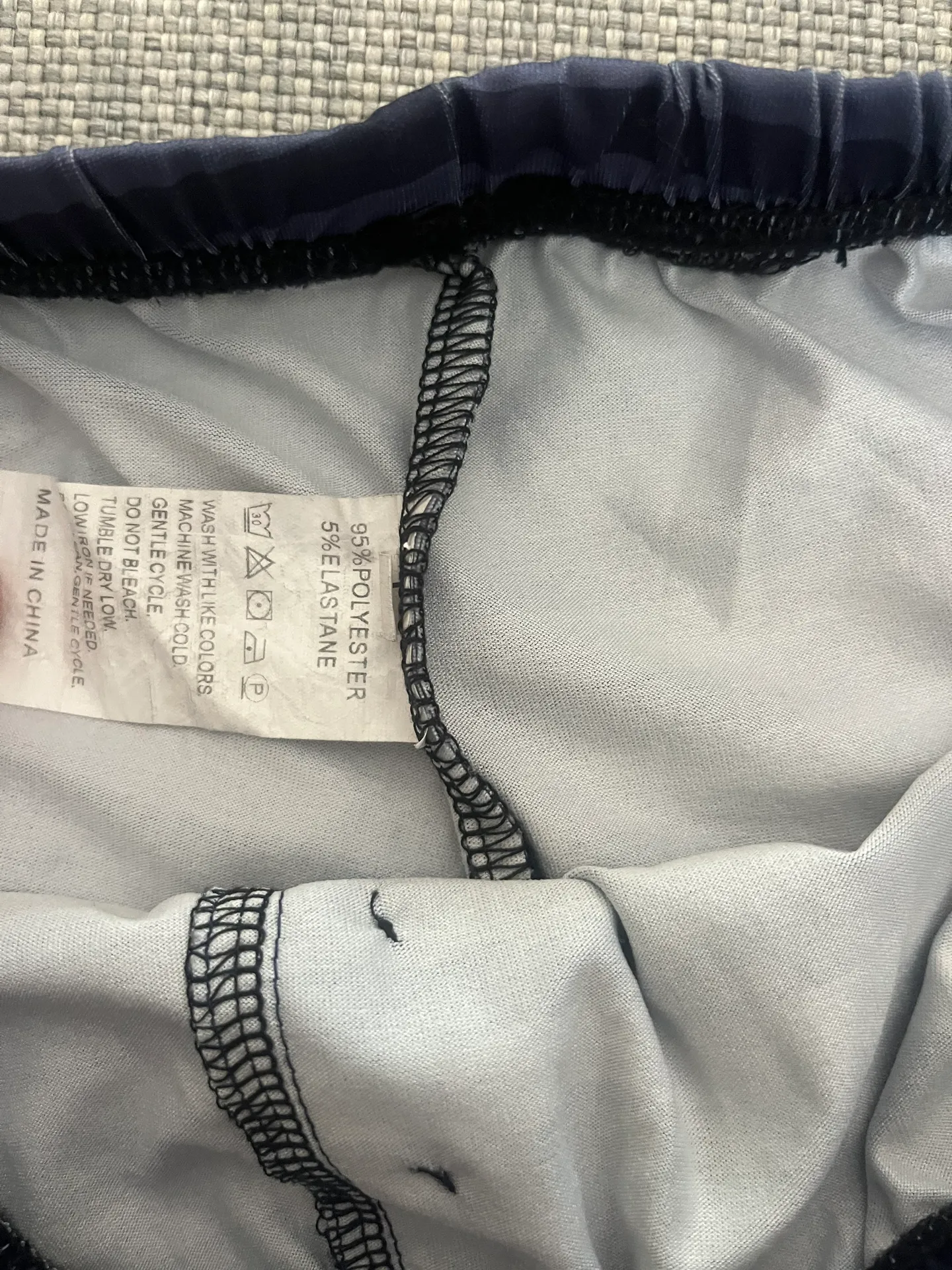 Sleep Shorts Blue Size L - Image 2