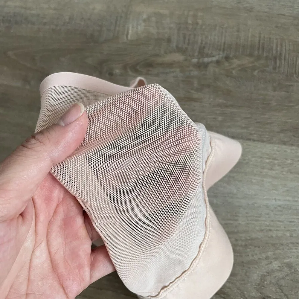 Soma  Size S Nude Tan Mesh Triangle Bra Lingerie - Image 2