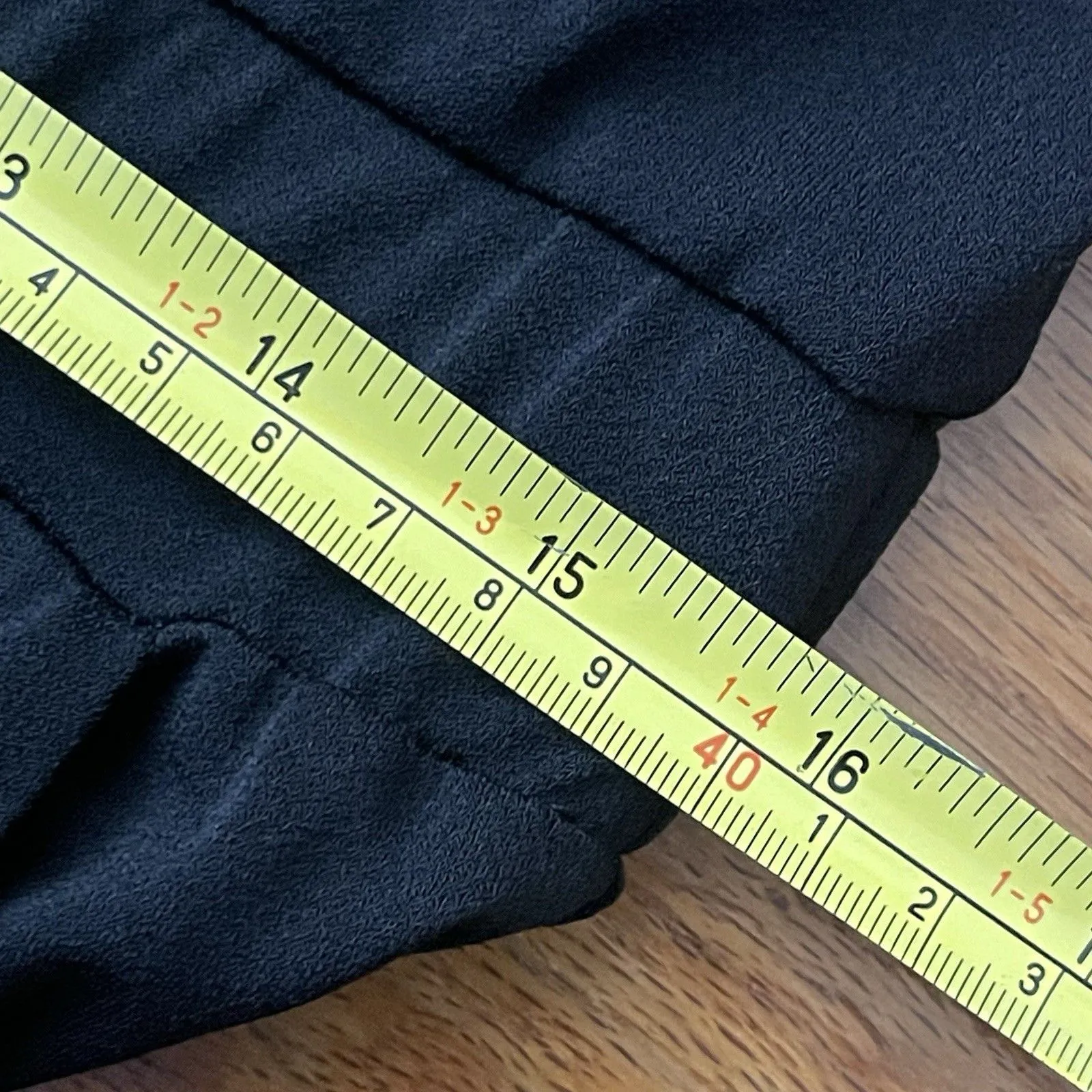 MICHAEL STARS Knit Short Sleeve Jumpsuit Medium Black Comfort Casual Lounge - Image 8