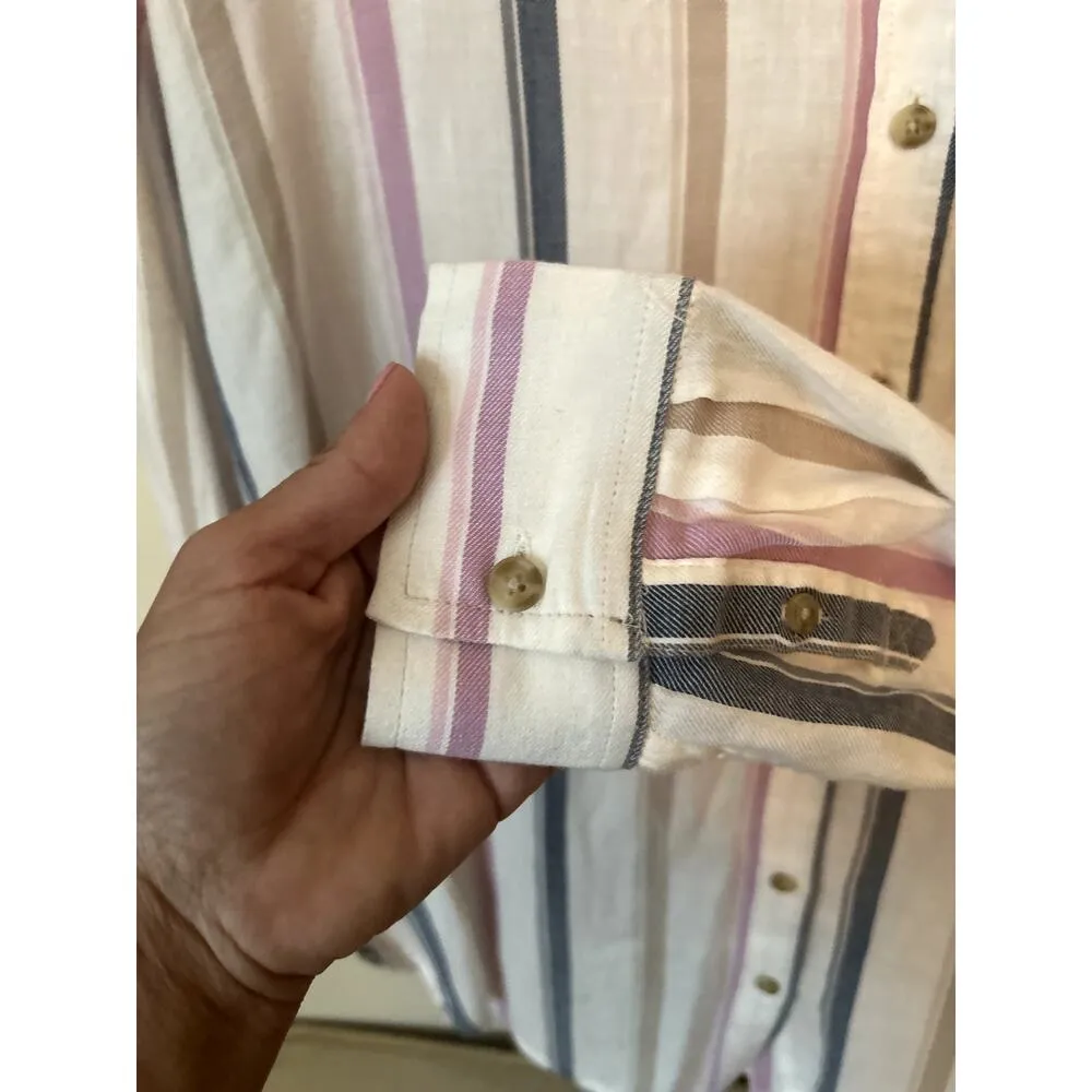 Caslon  Button Down Lightweight Blouse, sz Small - Image 6