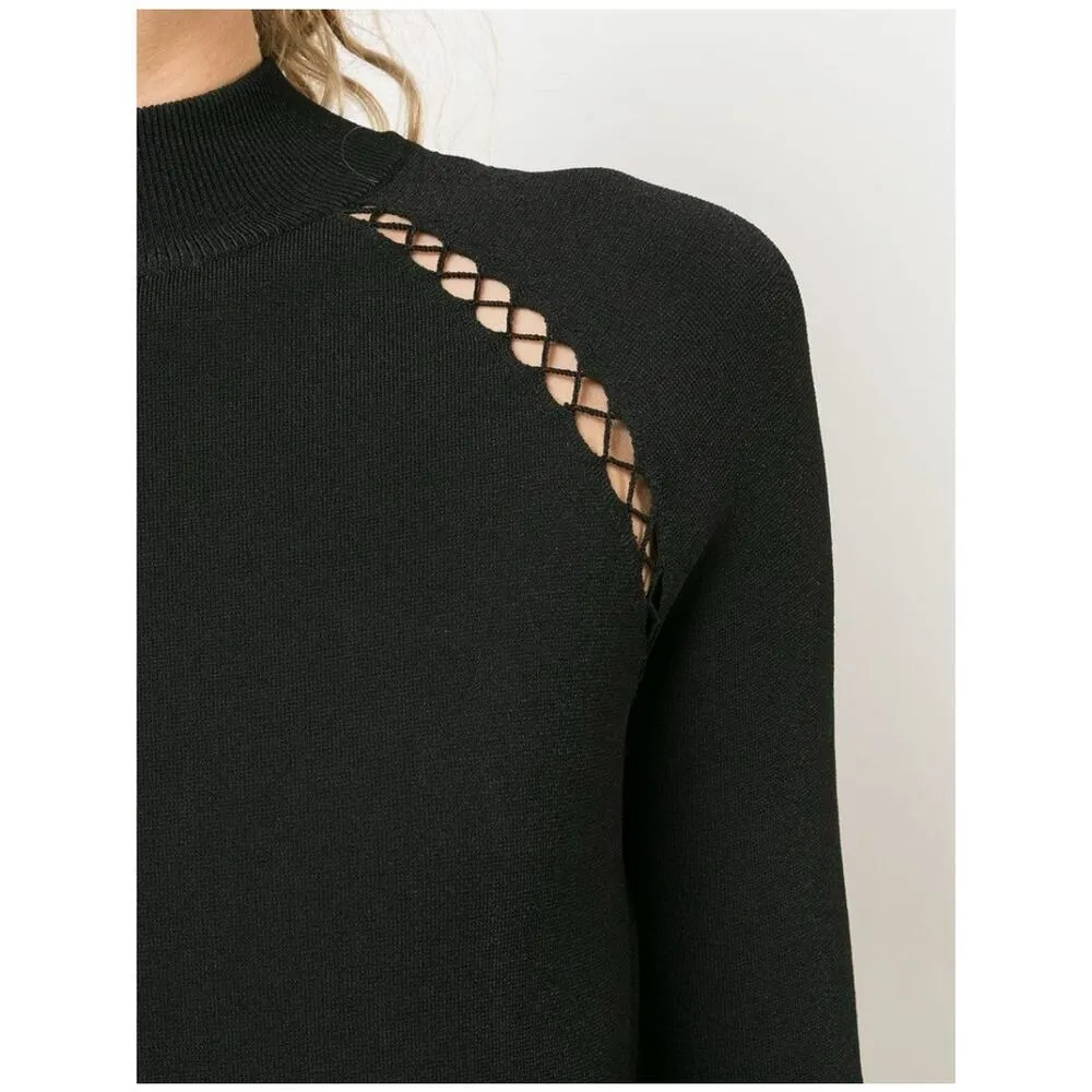 Lela Rose black Lattice - Image 7