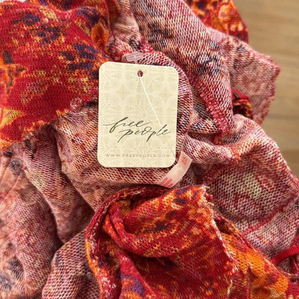 Free People Rudi Ruffle Peplum Crop Top - Image 11